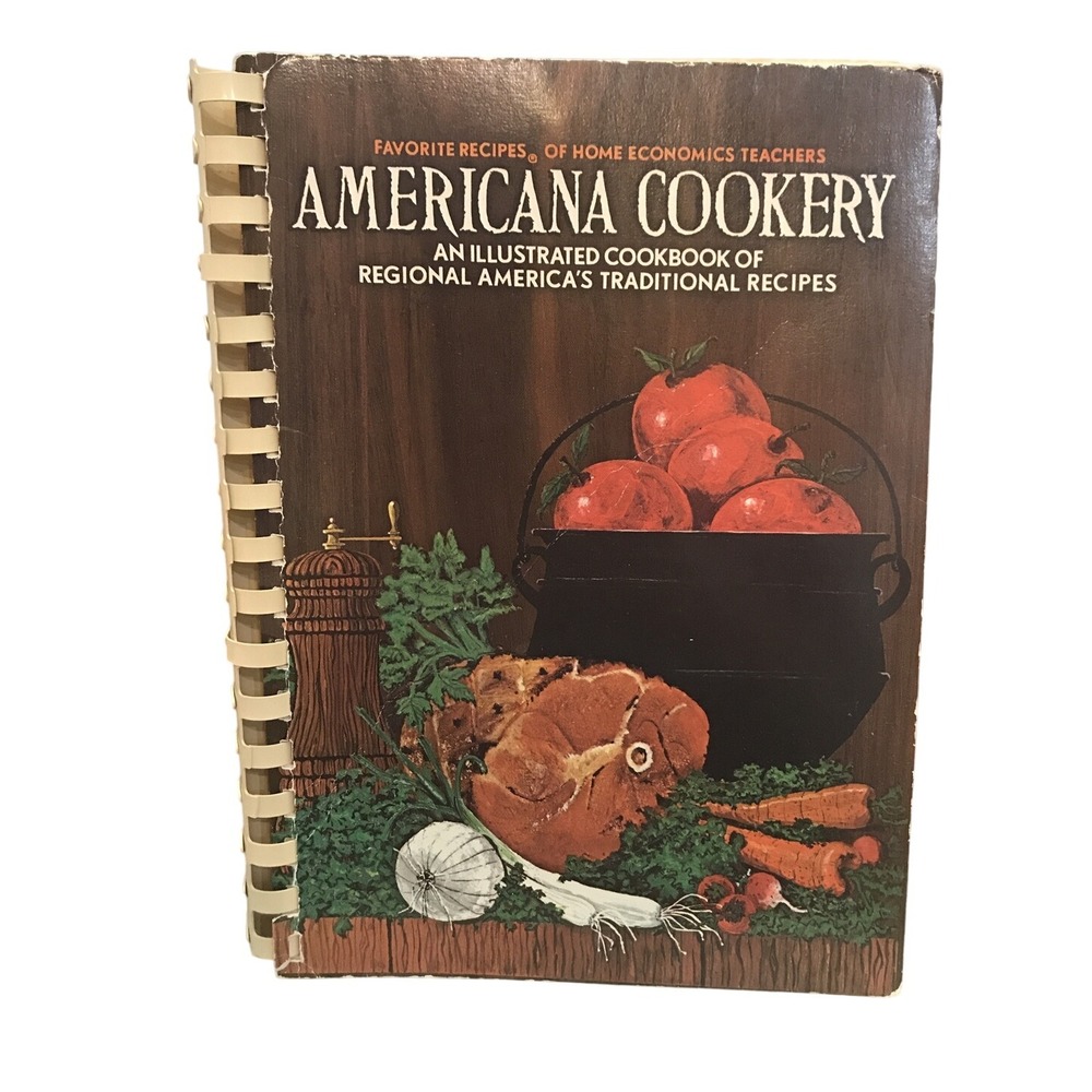 Americana‎ Cookery Cookbook Vintage Favorite Recipes Home Economics Teachers